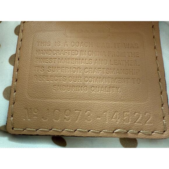 Coach Peyton Leather Satchel - Picture 4 of 12